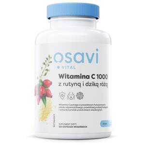 OSAVI Vitamin C 1000 with Rutin & Rose Hip (120 vcaps) - Nuvalia