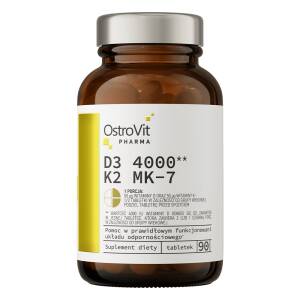 OSTROVIT Pharma D3 4000 K2 MK-7 (90 tabs) - Nuvalia