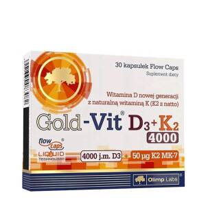 Olimp Labs Gold-Vit® D3+K2 2000 IU (30 Capsules) - Nuvalia