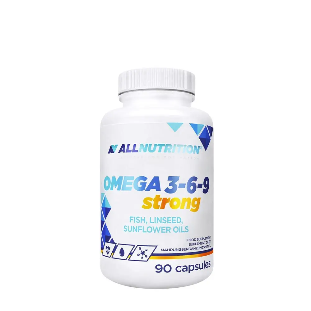 Omega 3-6-9 Strong - 90 cápsulas - Nuvalia