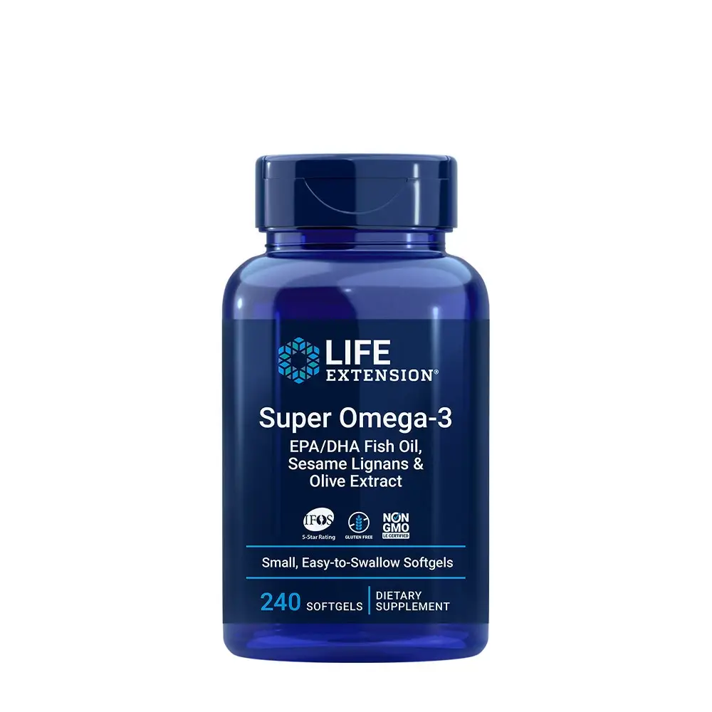 Omega-3 EPA/DHA con lignanos de sésamo y extracto de aceituna - Nuvalia