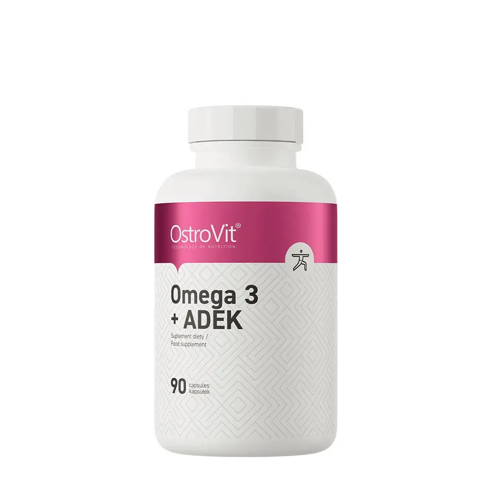 Ostrovit Omega 3 + ADEK (90 cápsulas) - Nuvalia