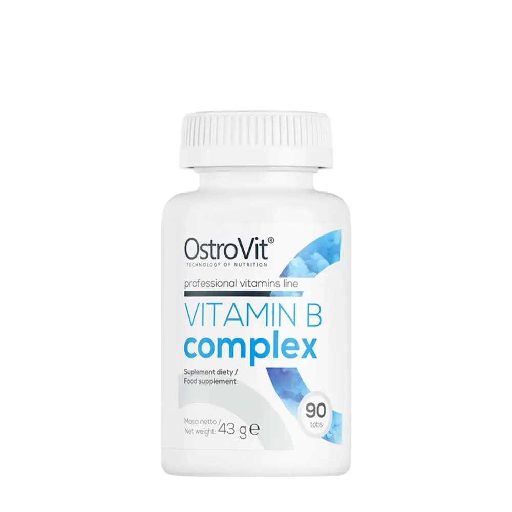 Complejo vitamínico B de Ostrovit (90 comprimidos) - Nuvalia
