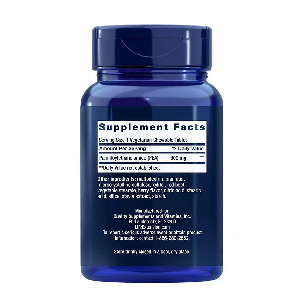 PEA Discomfort Relief – 60 comprimidos masticables - Imagen 2