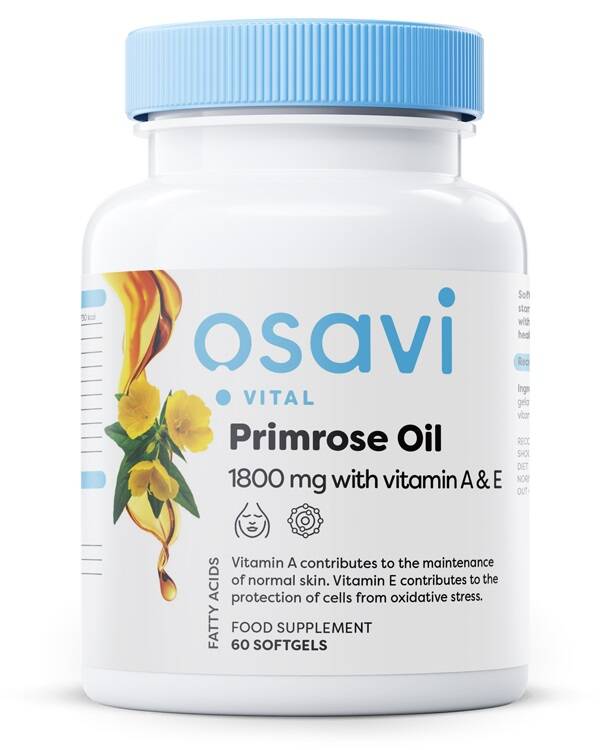 Aceite de prímula con vitaminas A y E