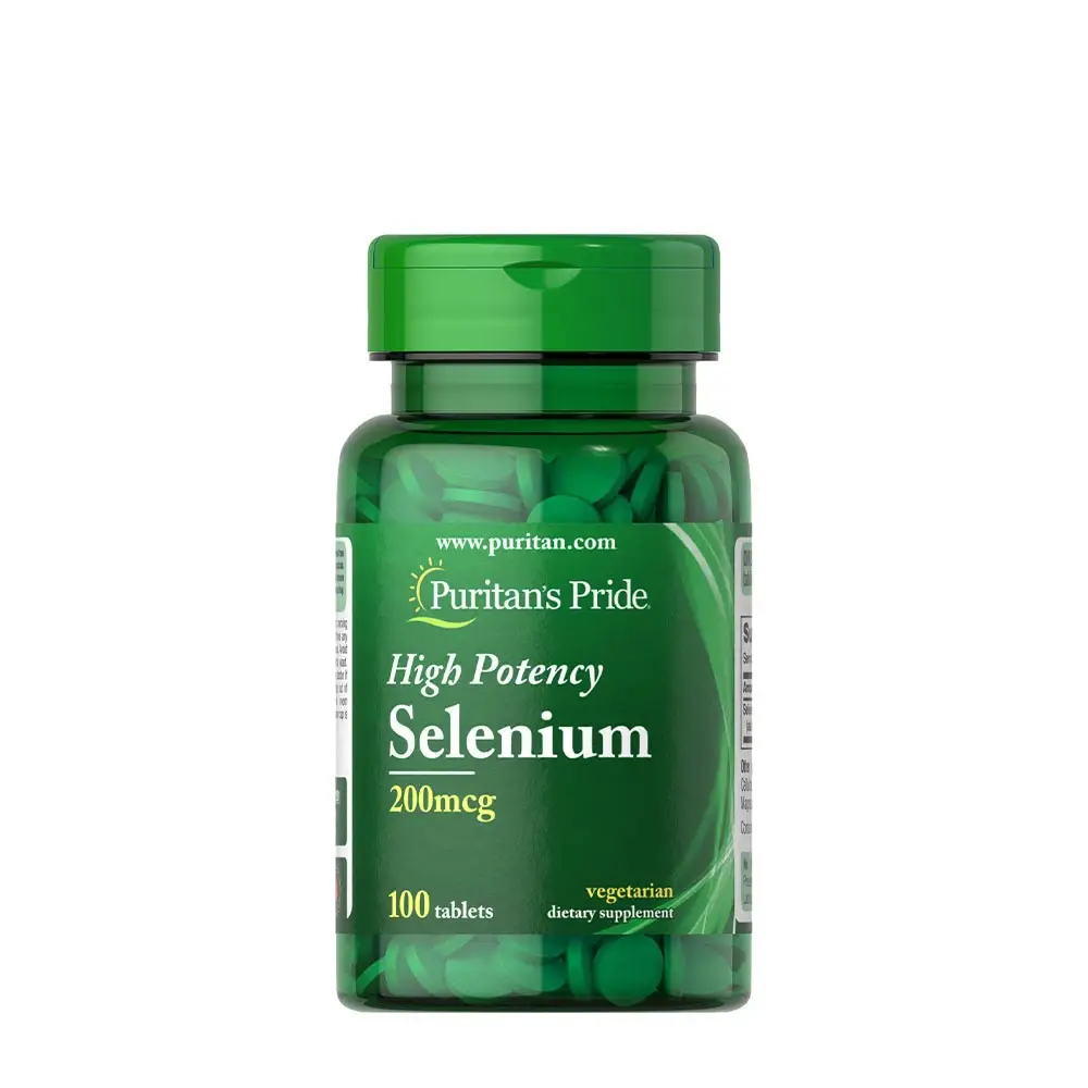 Puritan's Pride Selenio 200 mcg (100 comprimidos) - Nuvalia