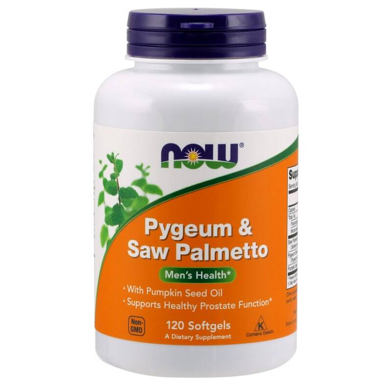 Pygeum y palma enana americana - 120 cápsulas blandas - Nuvalia