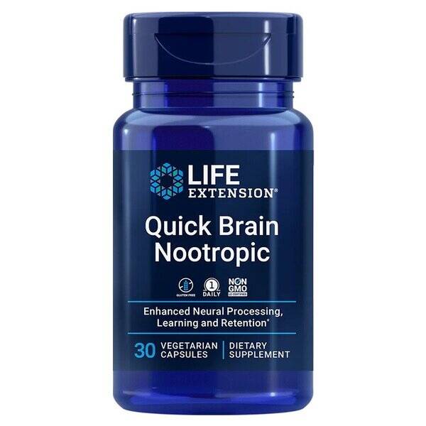 Quick Brain Nootropic - 30 cápsulas - Nuvalia