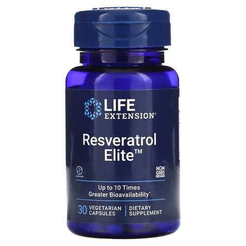 Resveratrol Elite - 30 cápsulas vegetales - Nuvalia