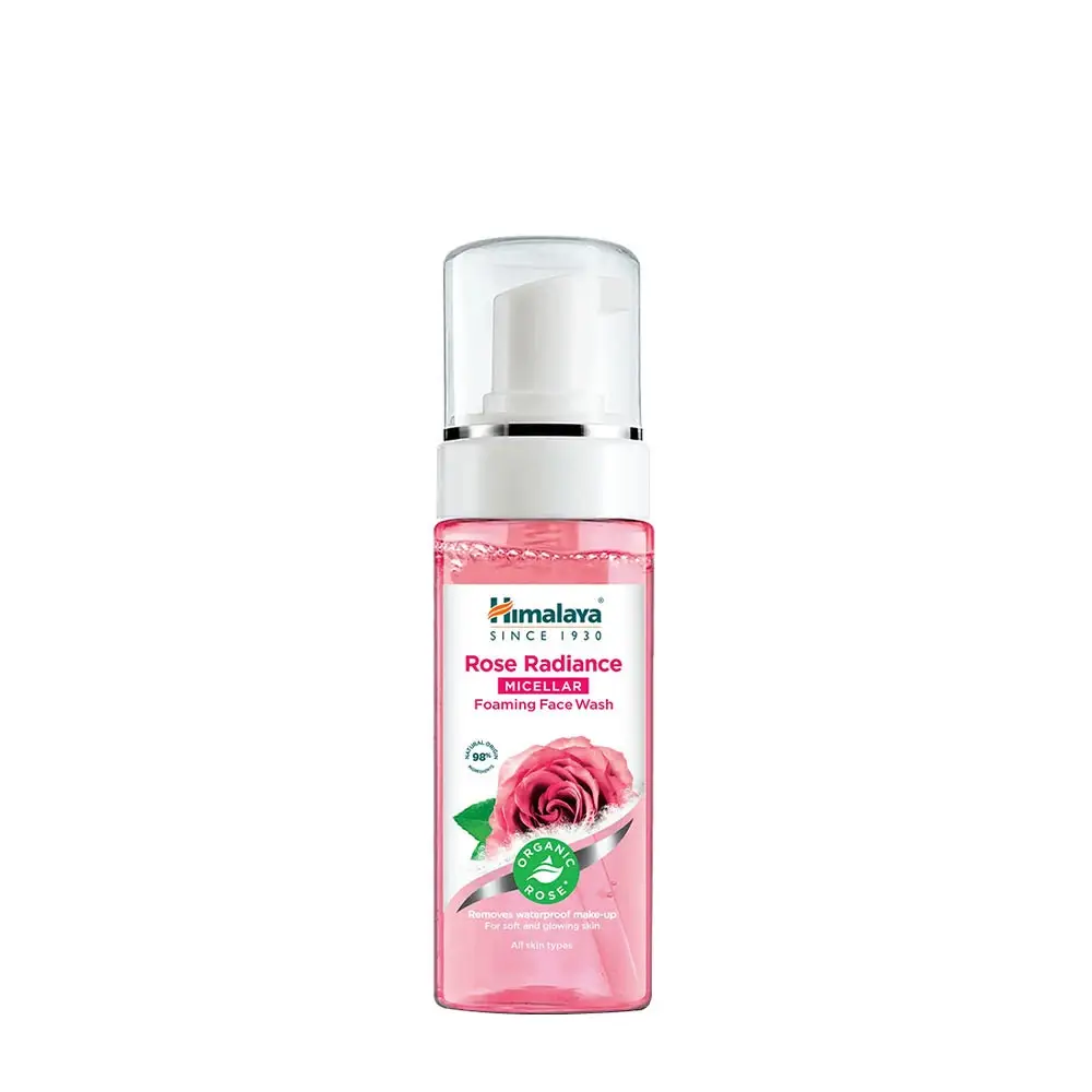 Limpiador facial micelar espumoso Rose Radiance - 150 ml. - Nuvalia