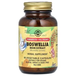 Boswelliaharpiksekstrakt - 60 vegetabilske kapsler