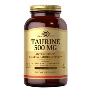SOLGAR Taurine 500 mg (250 Veg Caps) - Nuvalia