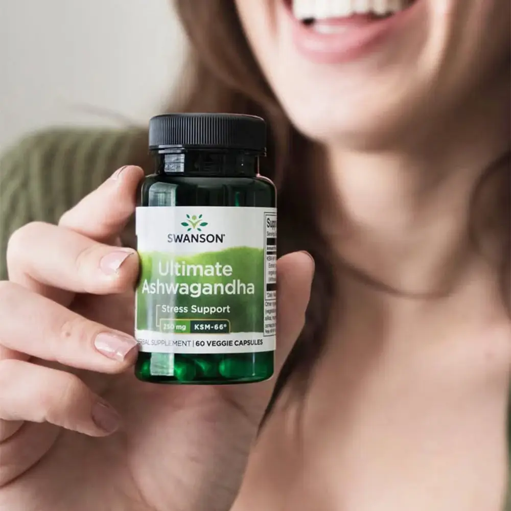 SWANSON Ashwagandha KSM-66 250mg 60 cáps - Imagen 6