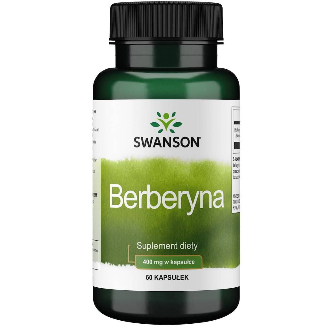 SWANSON Berberina 400 mg, 60 cápsulas - Nuvalia