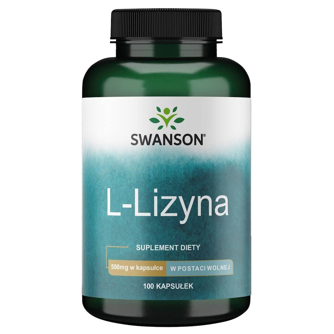 SWANSON L-Lisina 500 mg, 100 cápsulas - Nuvalia