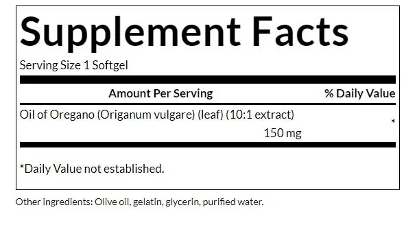 SWANSON Aceite de Orégano 120 cápsulas blandas - Imagen 3