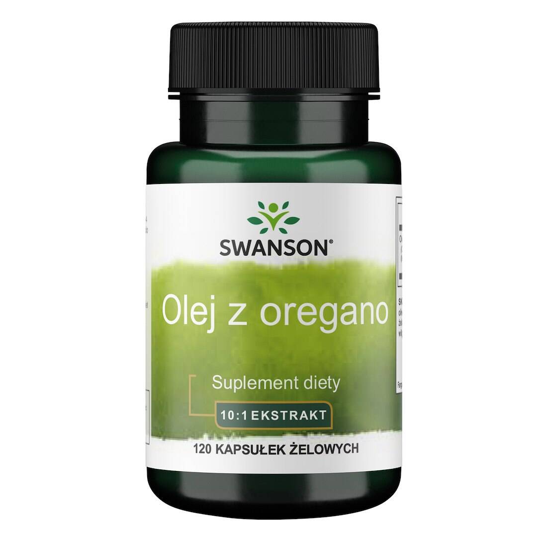 Aceite de orégano SWANSON, 120 cápsulas de gelatina - Nuvalia