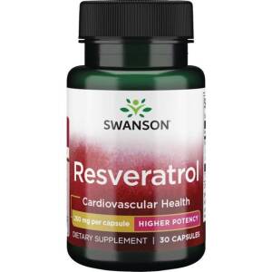 SWANSON Resweratrol 250mg 30kaps - Nuvalia