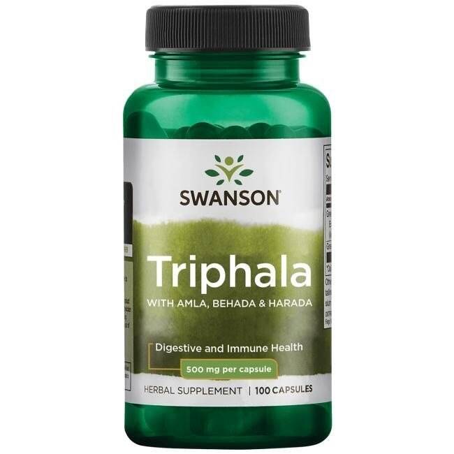 SWANSON Triphala 500 mg, 100 cápsulas - Nuvalia