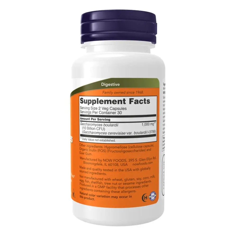 Saccharomyces Boulardii – 120 cápsulas vegetales - Imagen 2