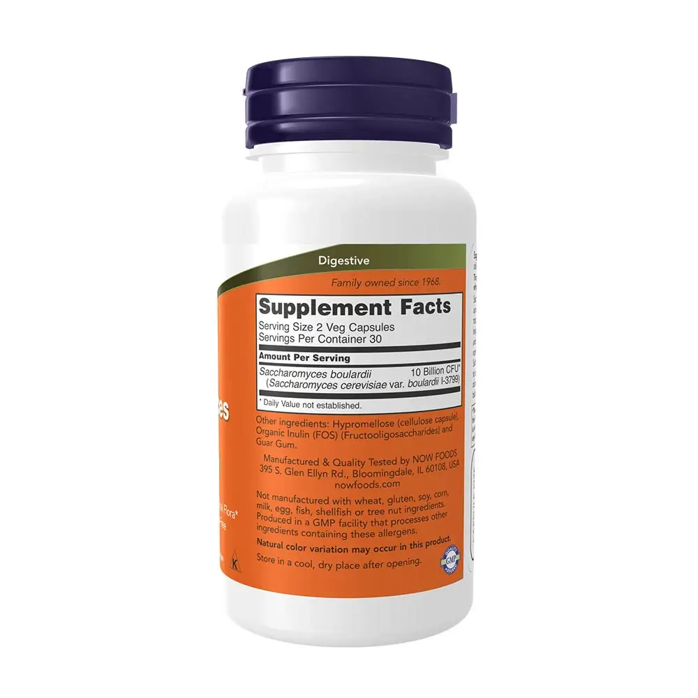 Saccharomyces Boulardii – 60 cápsulas vegetales - Imagen 2