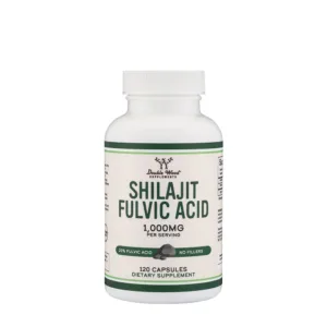 Double Wood Supplements Shilajit Resin (120 Capsules)