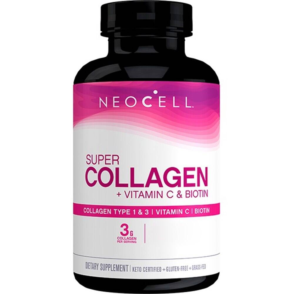 Supercolágeno + Vitamina C y biotina - 180 comprimidos - Nuvalia