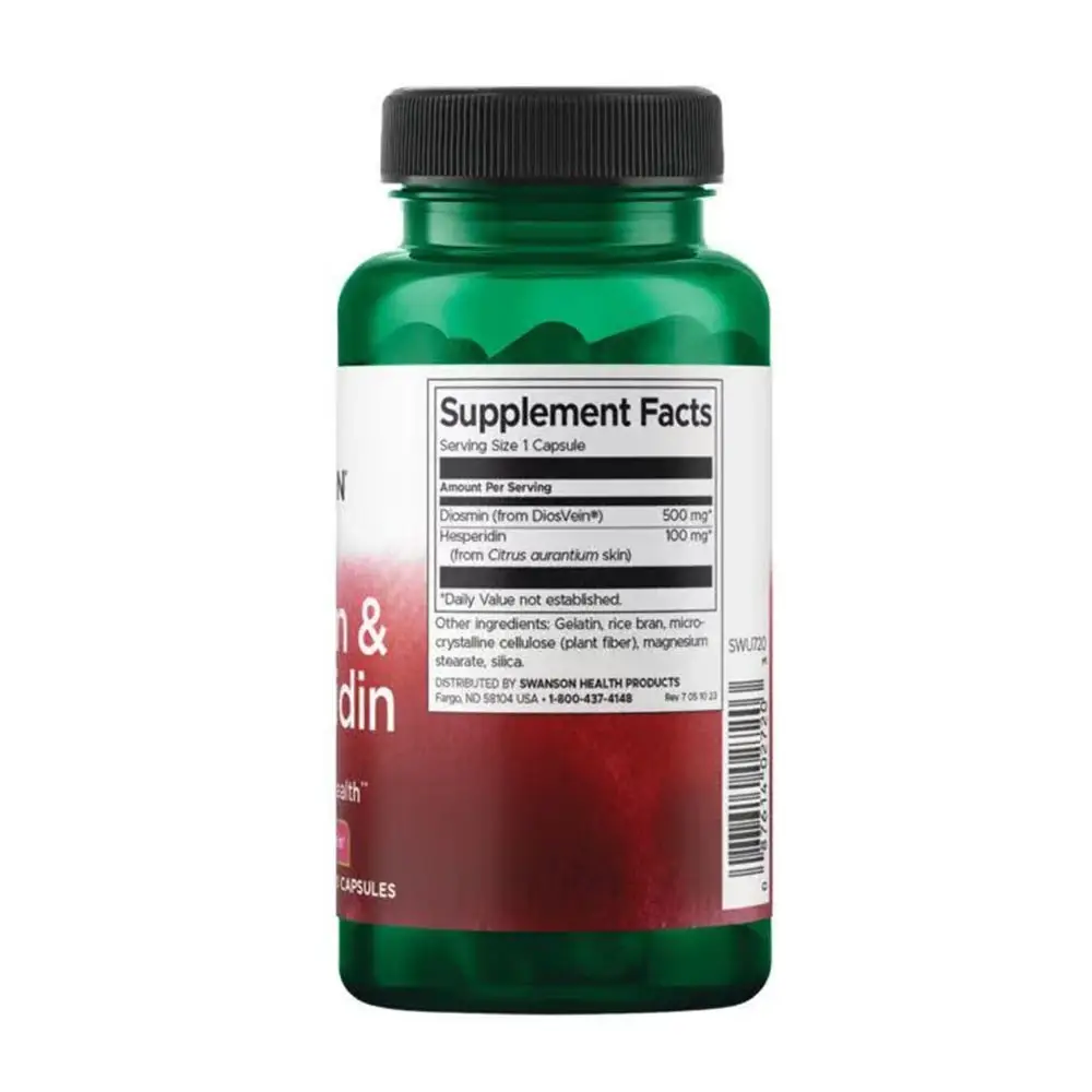 Swanson Diosmin And Hesperidin (60 Cápsulas) - Imagen 2