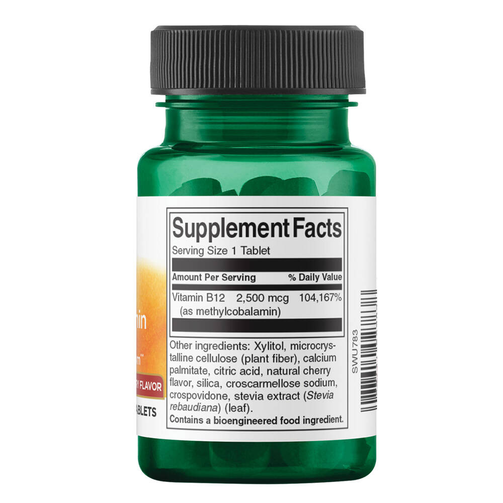 Swanson Vitamina B12 Metilcobalamina (60 Comprimidos) - Imagen 5