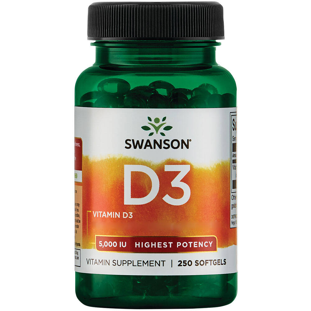 Swanson Vitamin D3 (250 Cápsulas Blandas) - Imagen 4