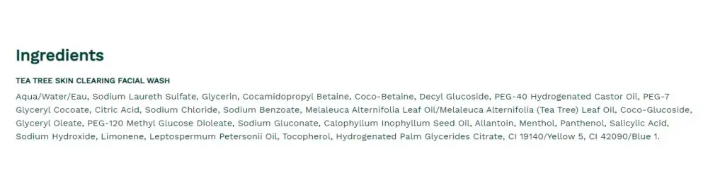 The Body Shop Limpiador Facial Purificante Tea Tree - 250 ml - Imagen 2