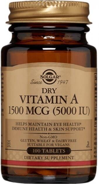 Vitamina A deshidratada