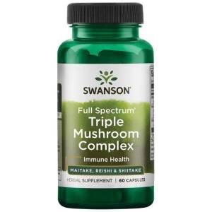 Triple Mushroom Complex - 60 caps - Nuvalia