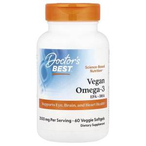 Vegan Omega-3 EPA + DHA - 60 veggie softgels - Nuvalia