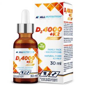 Vit D3 4000 + K2 Drops - 30 ml. - Nuvalia