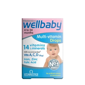 Vitabiotics Wellbaby Multi-vitamin Drops (30 ml) - Nuvalia