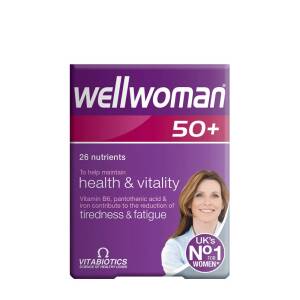 Vitabiotics Wellwoman 50+ (30 Tablets) - Nuvalia