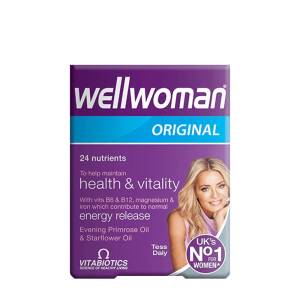 Vitabiotics Wellwoman Original - Multivitamin For Women (30 Capsules) - Nuvalia