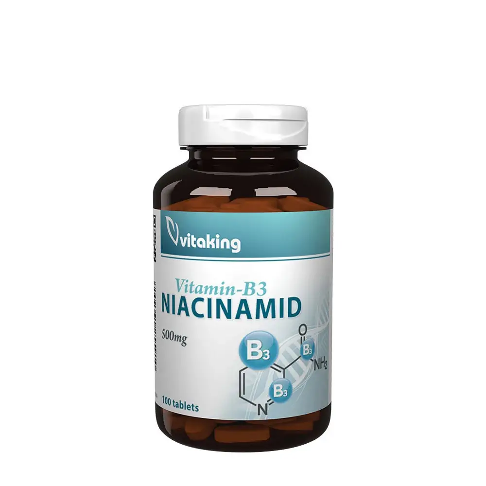 Vitaking B3 Niacinamida 500 mg (100 comprimidos) - Nuvalia
