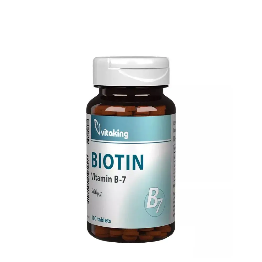 Vitaking B7 Biotina 900 mcg (100 comprimidos) - Nuvalia