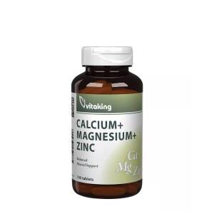 Vitaking CalMag-Zinc (Calcium +Magnesium +Zinc) (100 Tablets) - Nuvalia