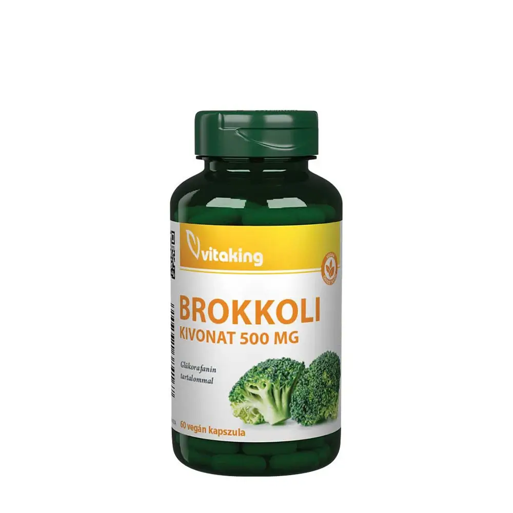 Vitaking: sulforafano de brócoli, 400 mcg (60 cápsulas vegetales) - Nuvalia