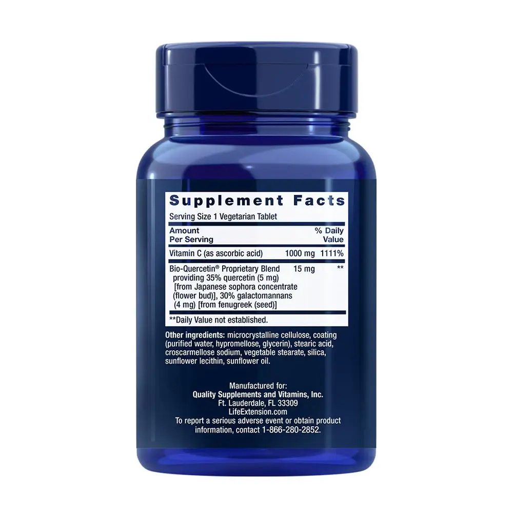 Vitamina C y Quercetina Fitosoma – 60 comprimidos vegetarianos - Imagen 2