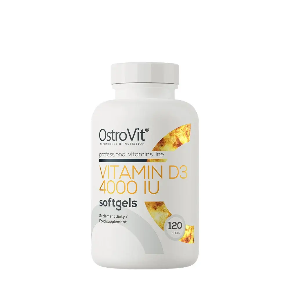 Vitamina D3 4000 - 120 cápsulas blandas - Nuvalia