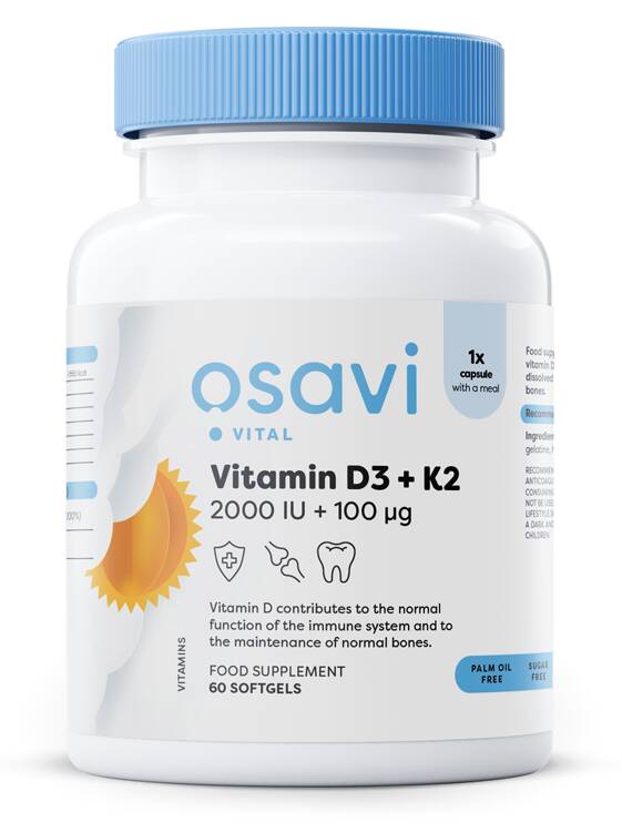 Vitamina D3 + K2