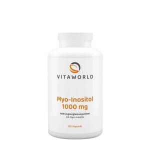 Vitaworld Myo-Inositol 1000 mg (120 Capsules) - Nuvalia