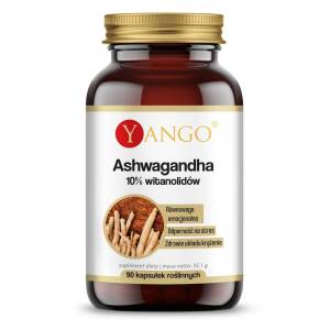 YANGO Ashwagandha - 10% vitanolides (90 caps) - Nuvalia