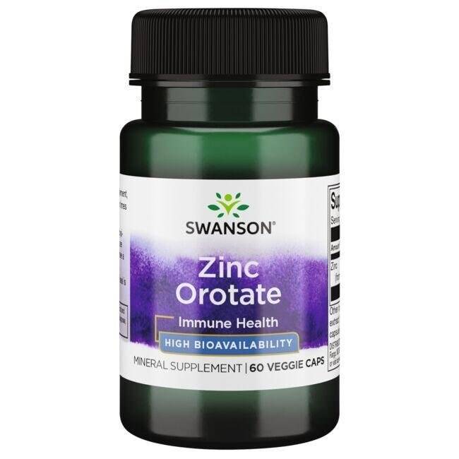 Orotato de zinc - 60 cápsulas vegetales - Nuvalia