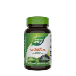 Natures Way Activated Charcoal (100 Capsules)