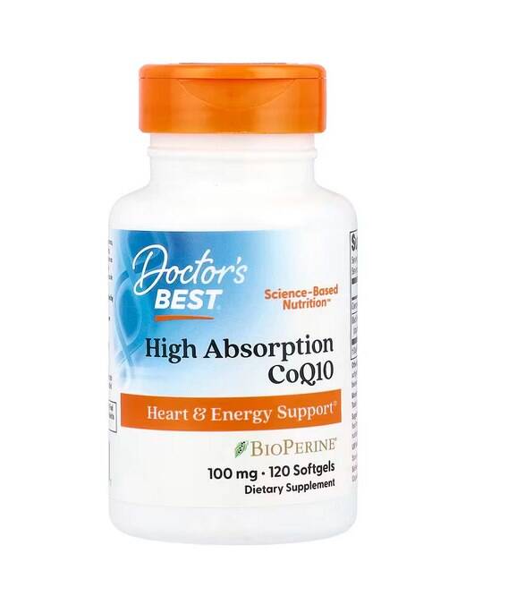 CoQ10 de alta absorción con BioPerine